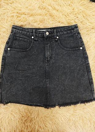 Джинсова юбка 2