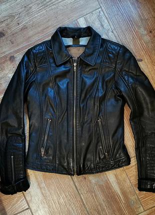 Премиум куртка из натуральной кожи oakwood3 фото