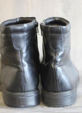 Зимние кожаные ботинки claudio conti 45-46