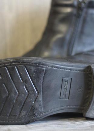 Зимние кожаные ботинки claudio conti 45-46
