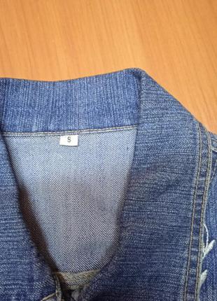 Новий джинсовий костюм,розмір s, штани 267 фото