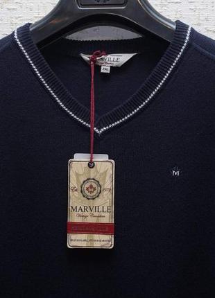 Мужской пуловер от итальянского бренда marville vintage canadian,3 фото