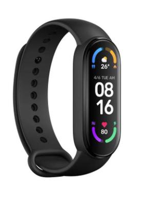 Фітнес браслет smart mi band m6, смарт години, вимірювання кисню, тиску, калорій, більше 10 функци4 фото