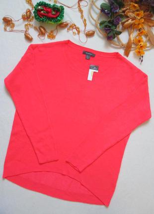 Шикарный яркий неоново-коралловый свитер primark 🍁🌹🍁