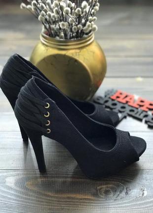 Чёрные оригинальные туфли ash