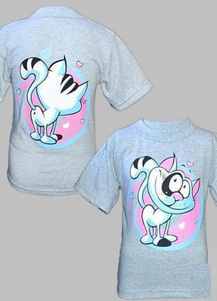 Хлопковая футболка с забавным принтом