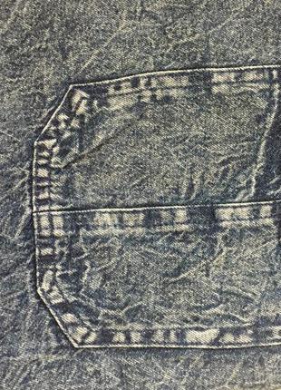 Джинсовое платье со шнуровкой 4