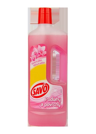 Засіб для миття підлоги savo "квітковий аромат" 750 мл