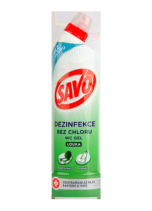 Засіб для унітазу savo wc "луг" 750 мл