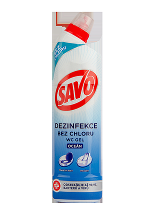 Засіб для унітазу savo wc "океан" 750 мл