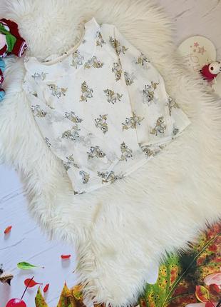 Ніжна красива стильна блуза h&m дитині 5-6 років