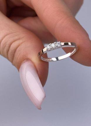 Обручальное серебряное кольцо с золотыми пластинами2 фото