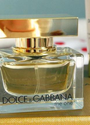 Dolce & gabbana the one💥оригинал 1,5 мл распив аромата затест