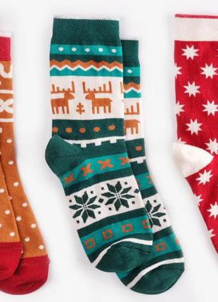 Дитячі шкарпетки dodo socks mykolaiko з новорічним принтом /нюанс!!/ціна знижена6 фото