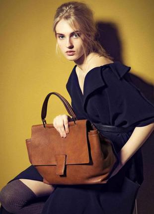 Бомбезний сэтчел сумка дорогого італійського бренду ✨оригінал ✨торг