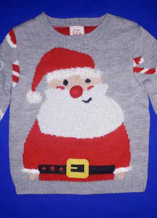 Гарний теплий новорічний светрик"george"