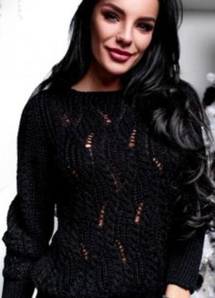 Джемпер ажурний батал шведського бренду ellos p.42/44
