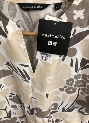 Uniqlo xs платье marimekko6 фото