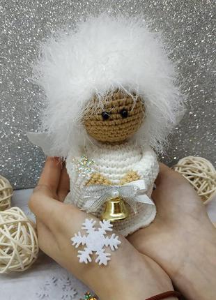 Ангел, новорічний янгол, різдвяний ангел, ручна робота ✨