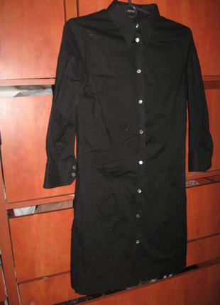 Сукня-сорочка довга чорна