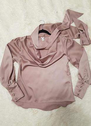 Блуза пудровая