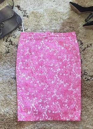 Юбка new look в красивый яркий орнамент