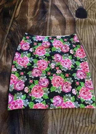 Спідниця genuine wear з квітковим принтом