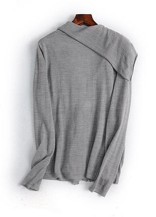 Стильный кардиган на молнии 2