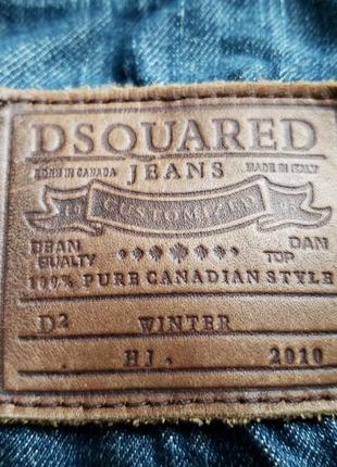 Джинсовая куртка короткая джинсовая женская куртка dsquared6 фото
