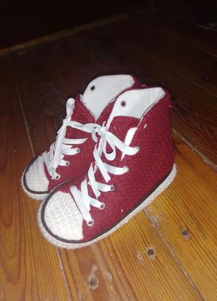 В'язані кеди, домашні тапочки кросівки