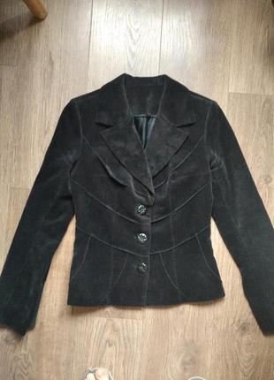 Пиджак замшевый