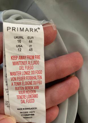 Пальто миди длинное primark двухбортне прямого крою куртка плащ міді парка пуховик9 фото