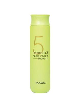 М'який шампунь для волосся masil 5 probiotics apple vinegar shampoo1 фото