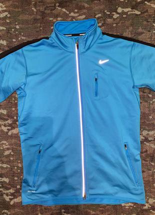 Термо куртка nike running therma fit soft shell fleece, оригинал, размер м3 фото