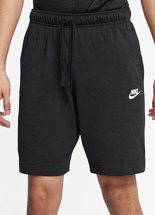 Шорти чоловічі бавовняні nike m nsw club short jsy bv2772-010