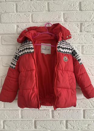 Зимова куртка moncler1 фото