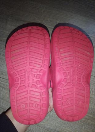 Теплі crocs c11 стелька 18см6 фото