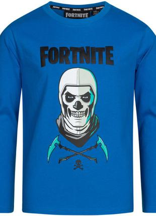 Оригинал детская рубашка с длинным рукавом fortnite skull trooper рост 128