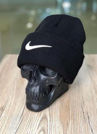 Шапка nike toddler черная женская / мужская найк