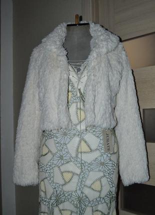 Дизайнерское  кожаное платье "жемчуг" накидка в подарок.2 фото