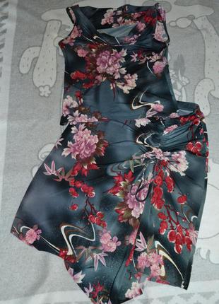 Элегантный комплект блуза и юбка р. s-m