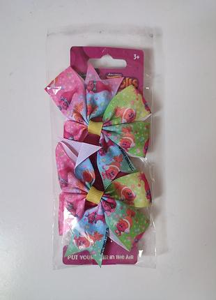 Резинки з бантом 2+2 trolls