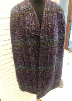 Тепла накидка з італійської тканини