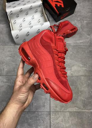 Кросівки nike air max 95 sneakerboot red