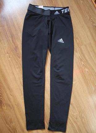Adidas legginsy techfit tight подростковые тайтсы леггинсы лосины 160-164 см1 фото