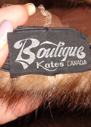 Норковий бере kates boutique canada ірландська норка.2 фото