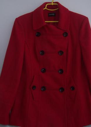 Курточка супер george червоного кольору, напівшерсть, весна-осінь