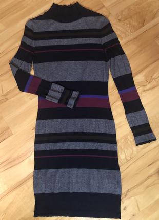 Платье-водолазка massimo dutti