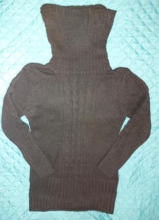 Новый свитер с хомутом, размер m, l
