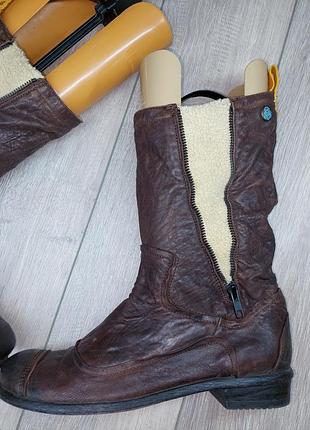 Шкіряні черевики м'яка шкіра